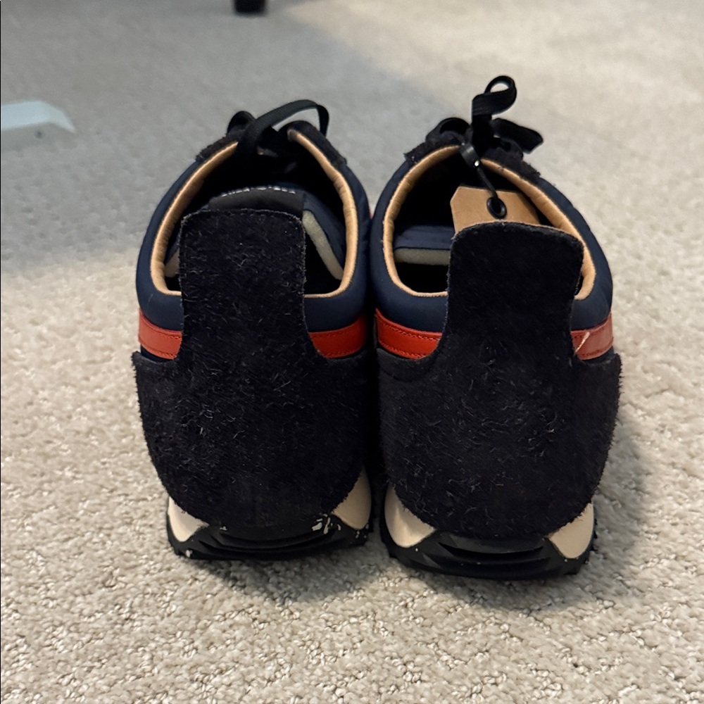 rag & bone Navy and Orange Men's Sneakers - Picture 4 of 5